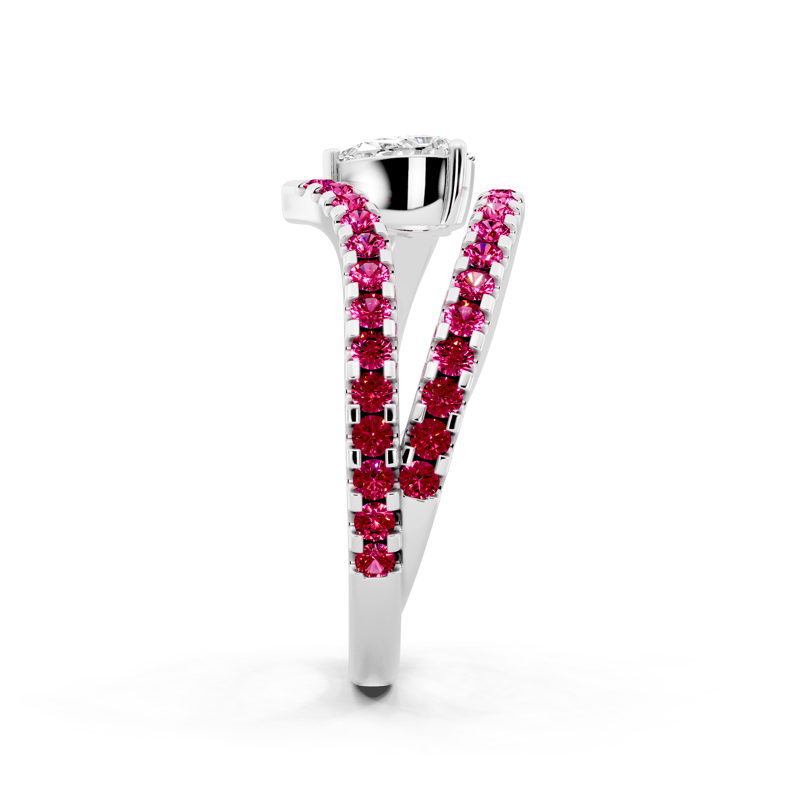 Crimson Embrace Ring