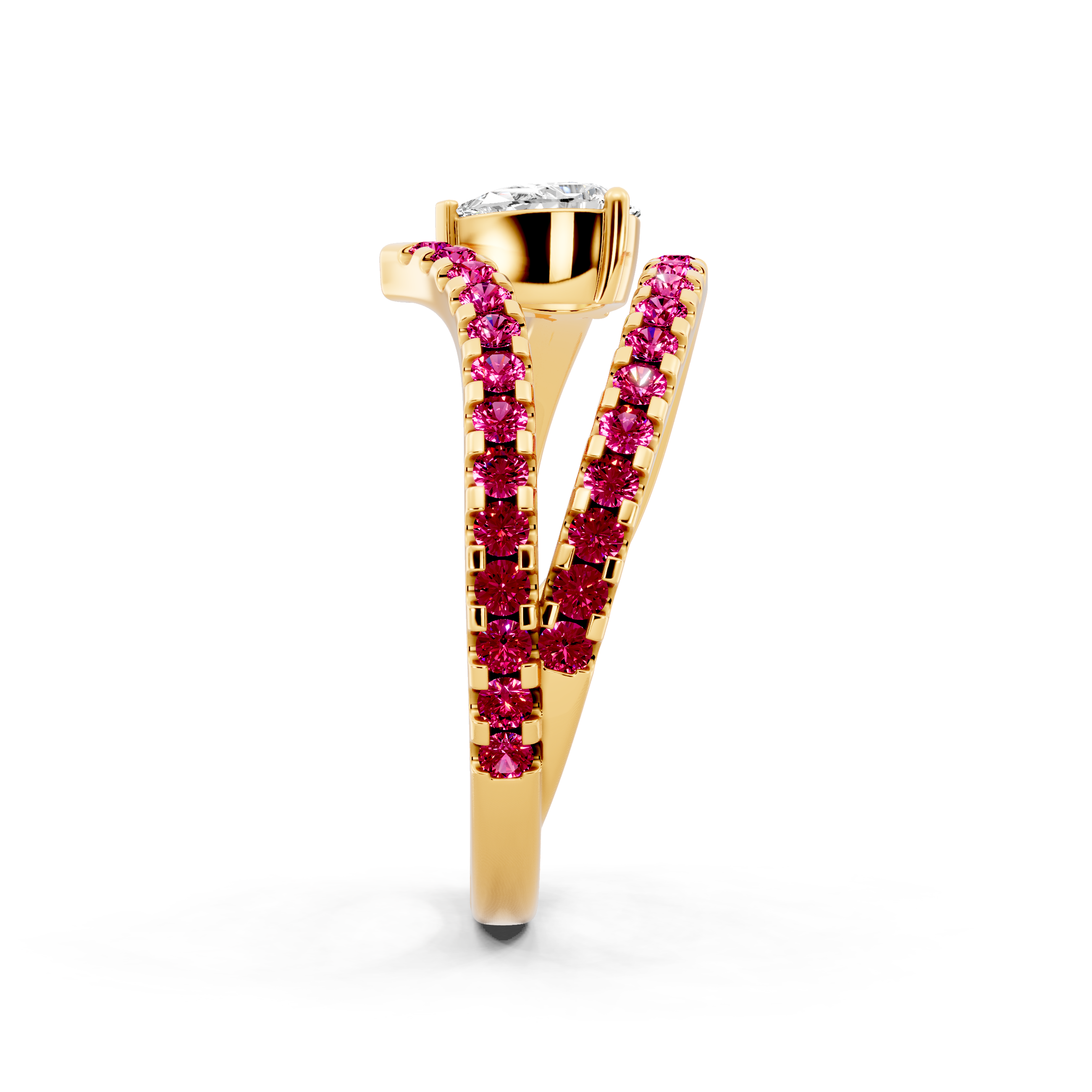 Crimson Embrace Ring