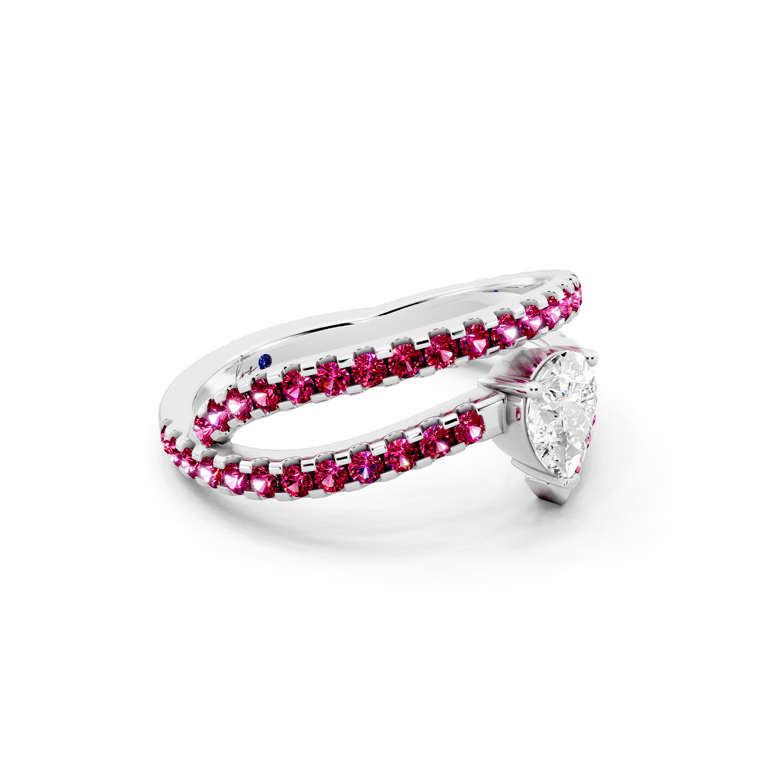 Crimson Embrace Ring