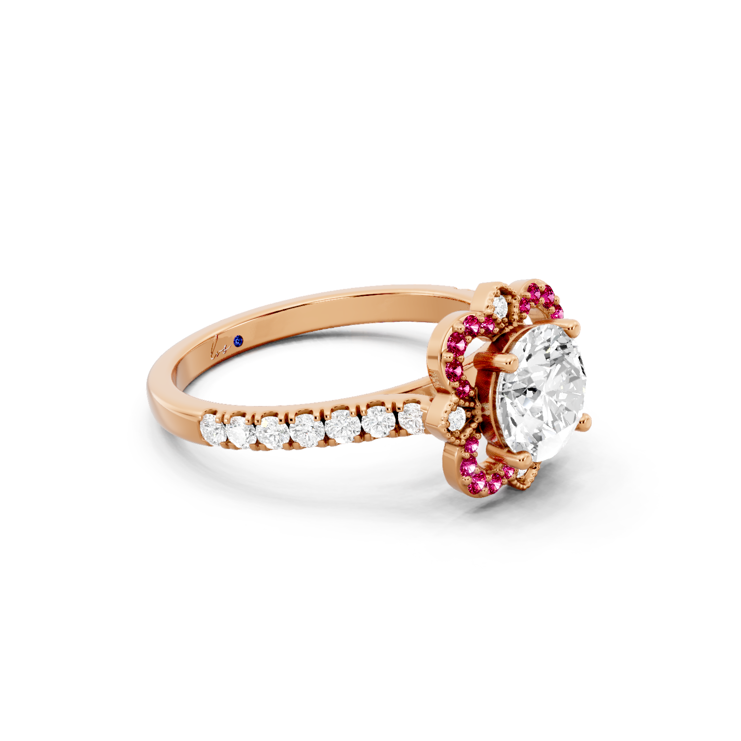 Ruby Bloom Ring