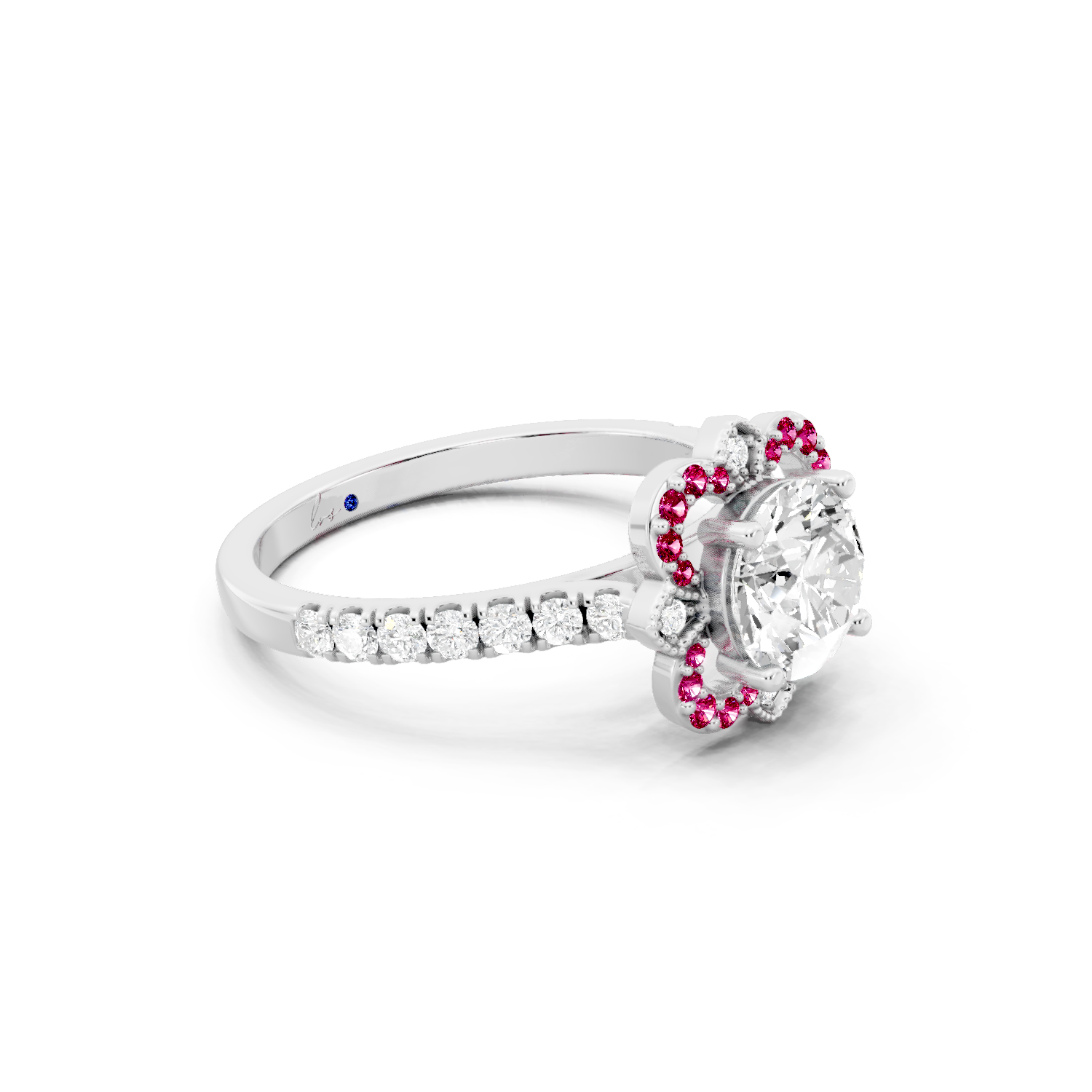 Ruby Bloom Ring