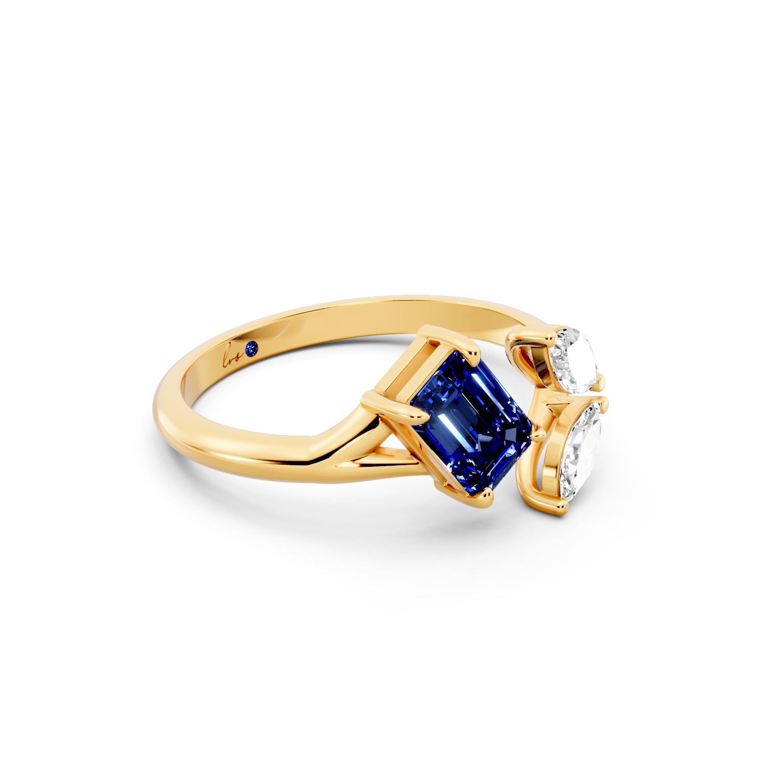Azure Harmony Ring