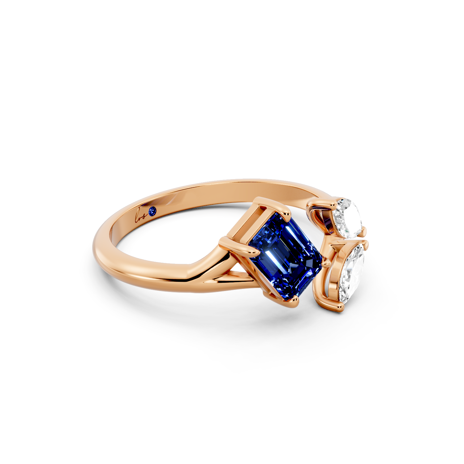 Azure Harmony Ring
