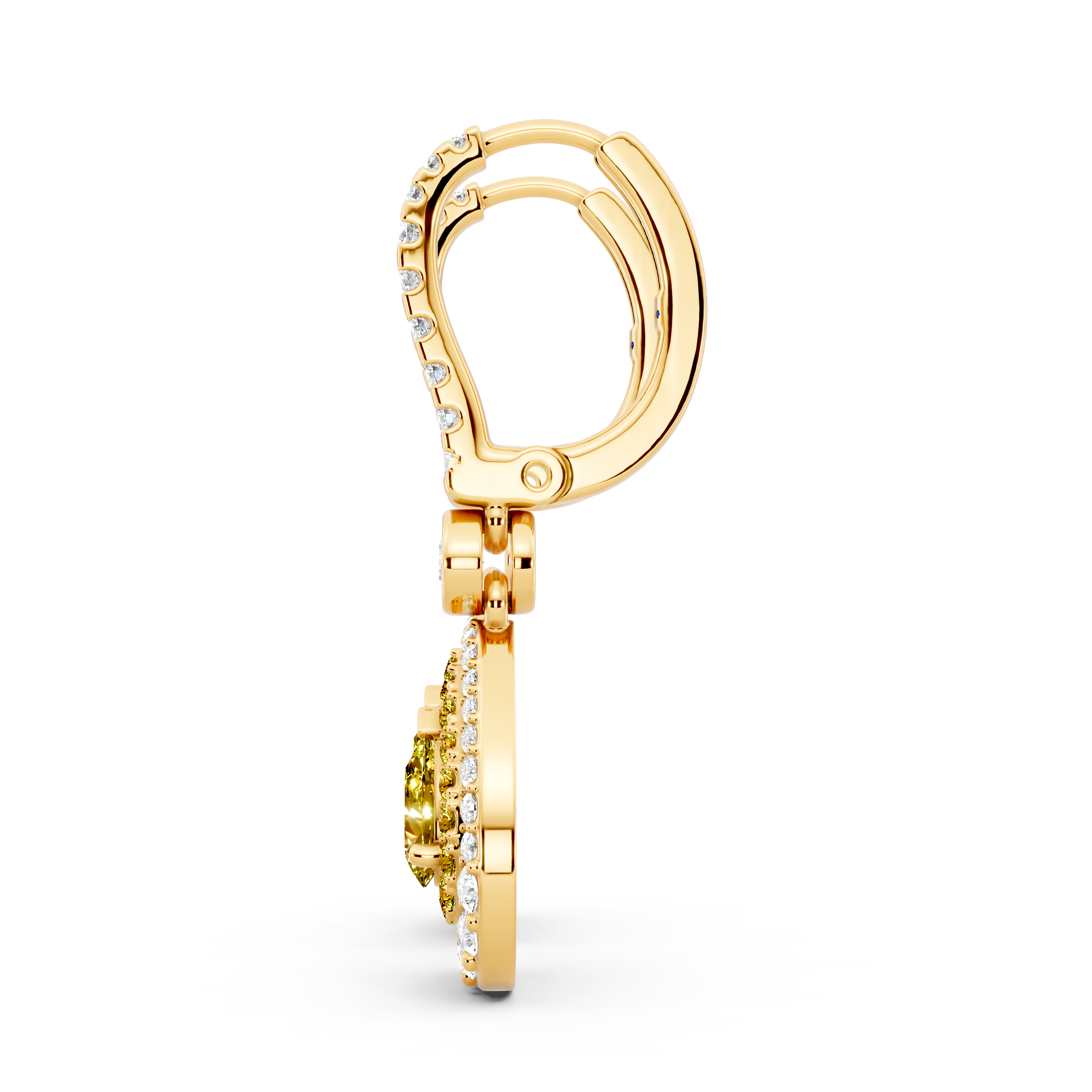 Golden Dewdrop Earrings
