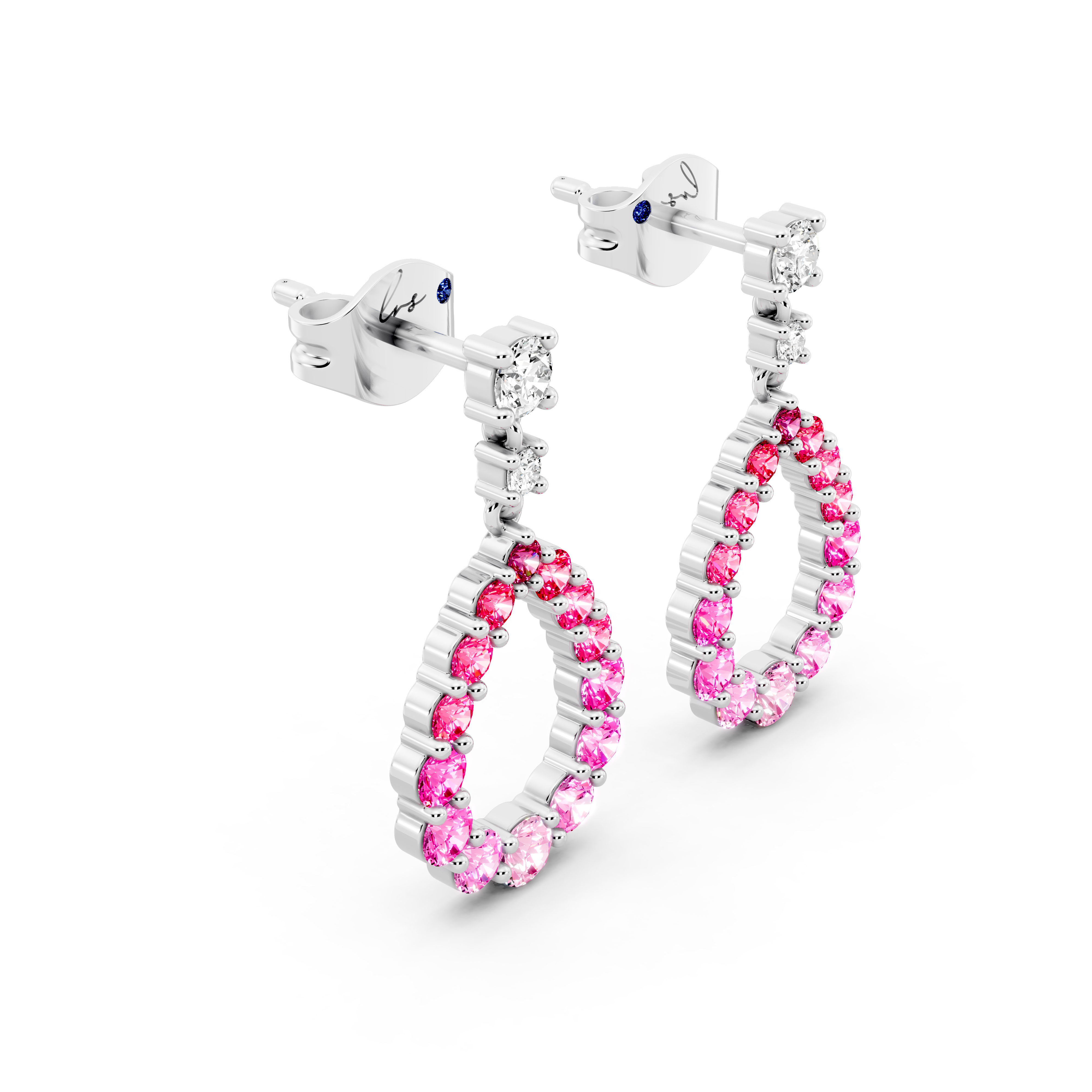 Blush Flame Earrings