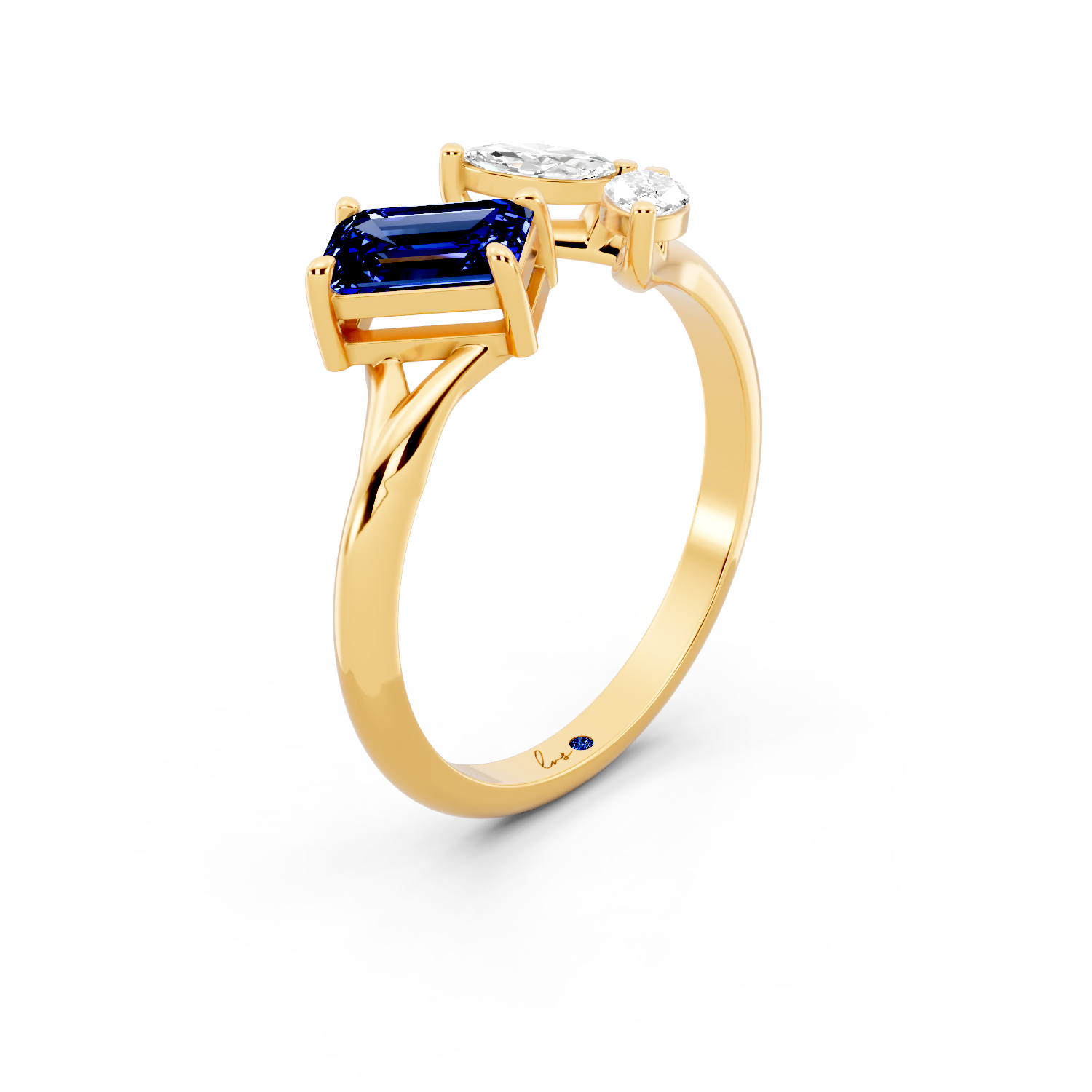 Azure Harmony Ring
