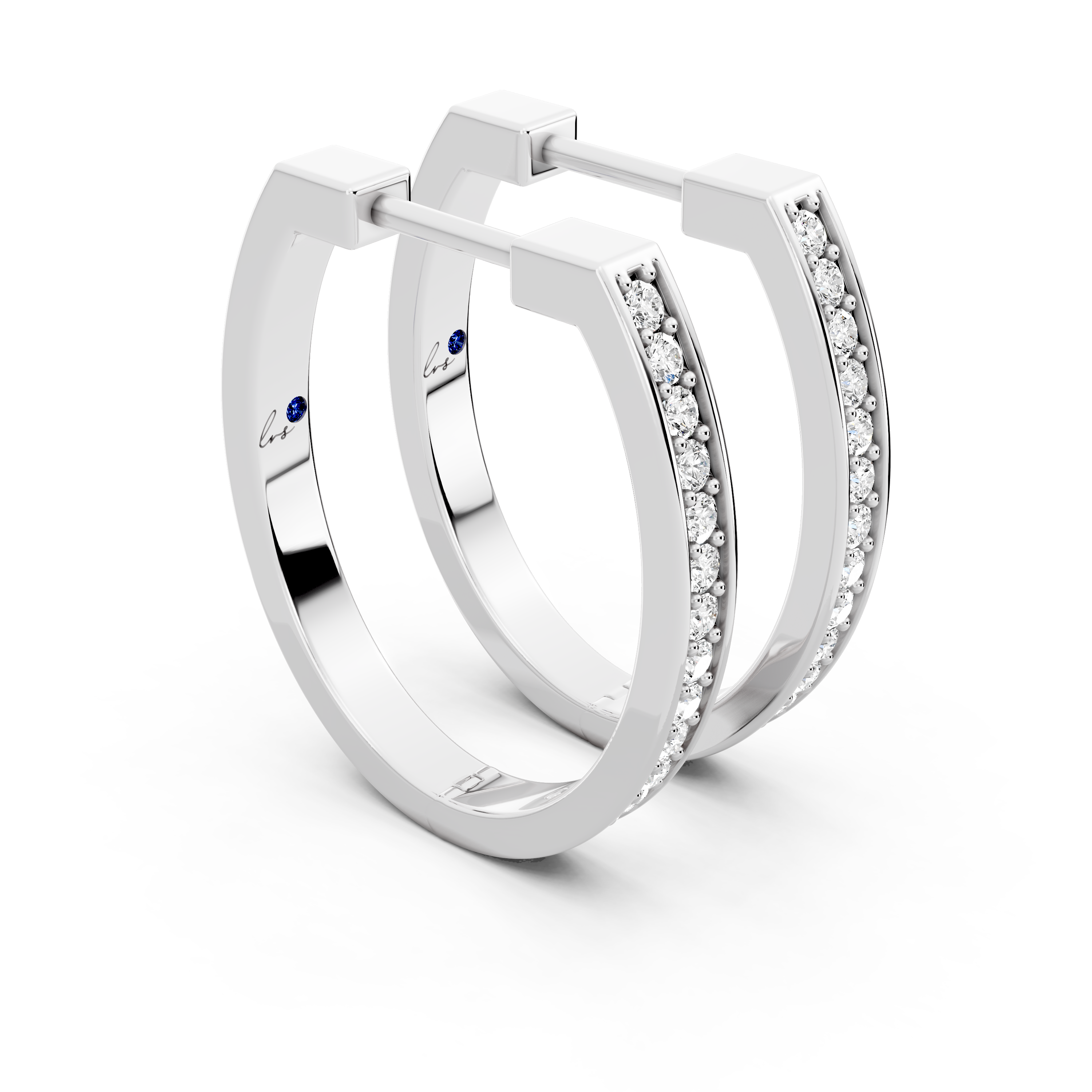 Linear Grace Hoops