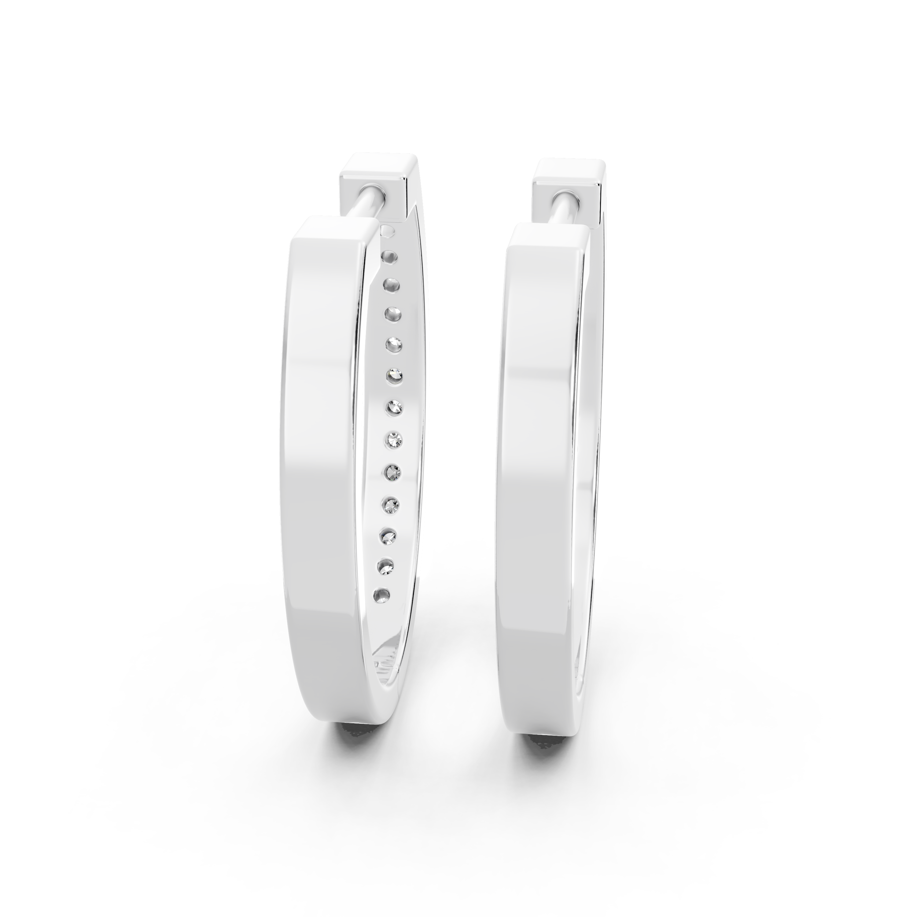 Linear Grace Hoops
