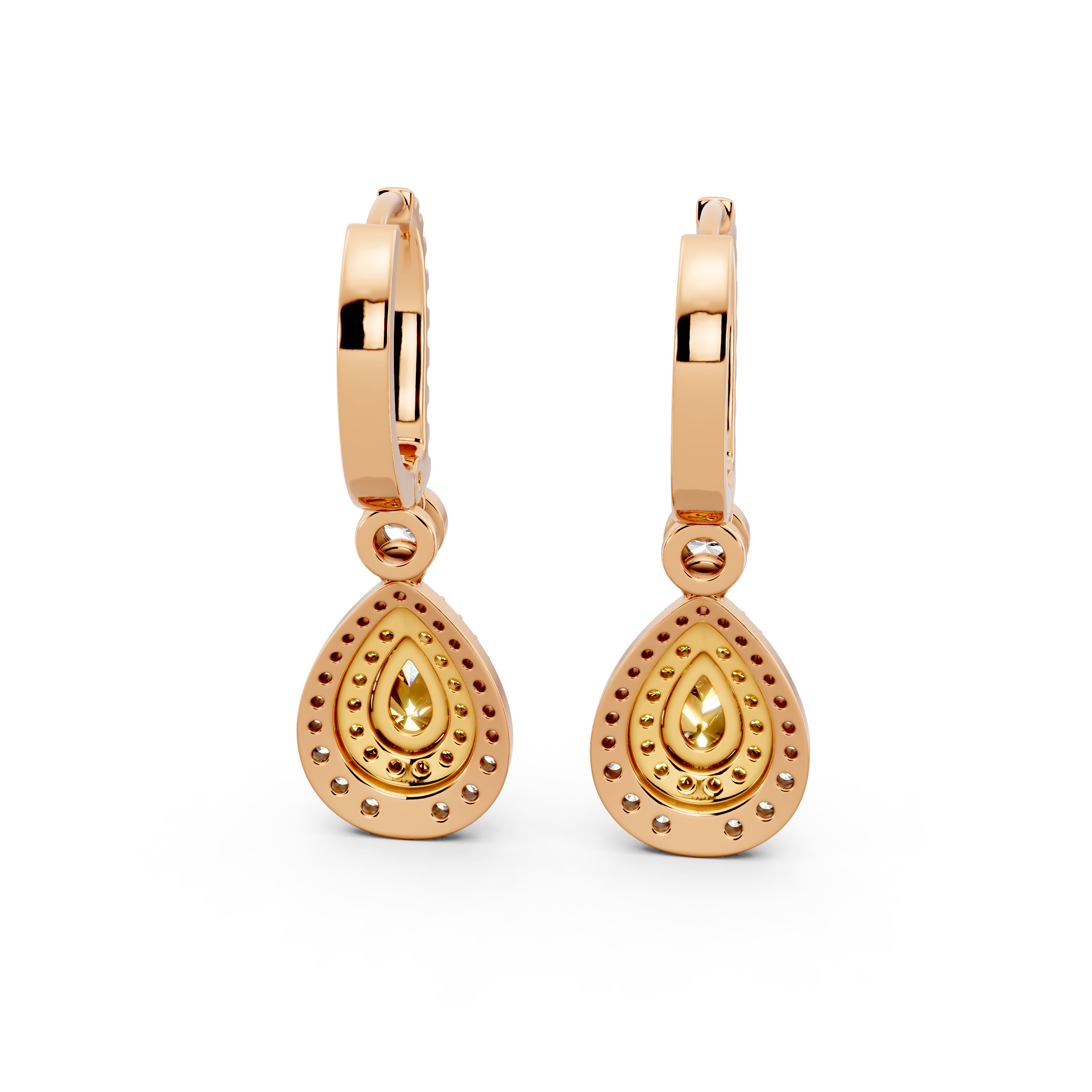Golden Dewdrop Earrings