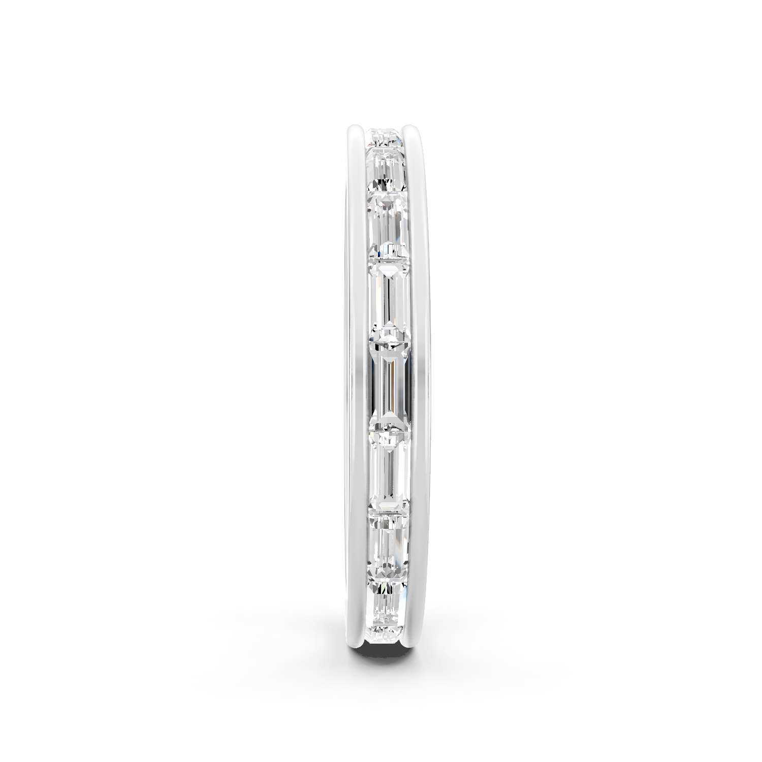 Lumière Baguette Diamond Band