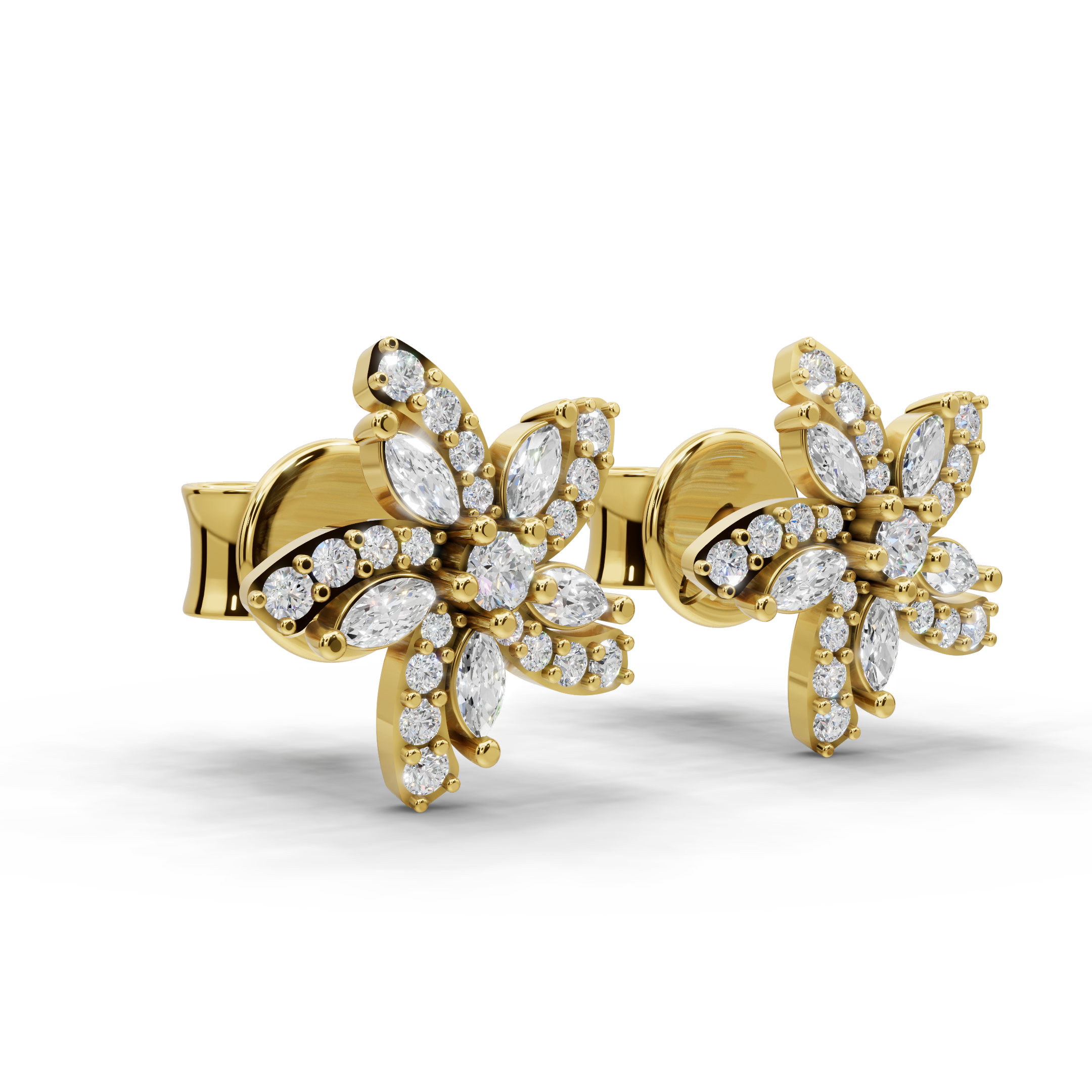 Flora Star Studs