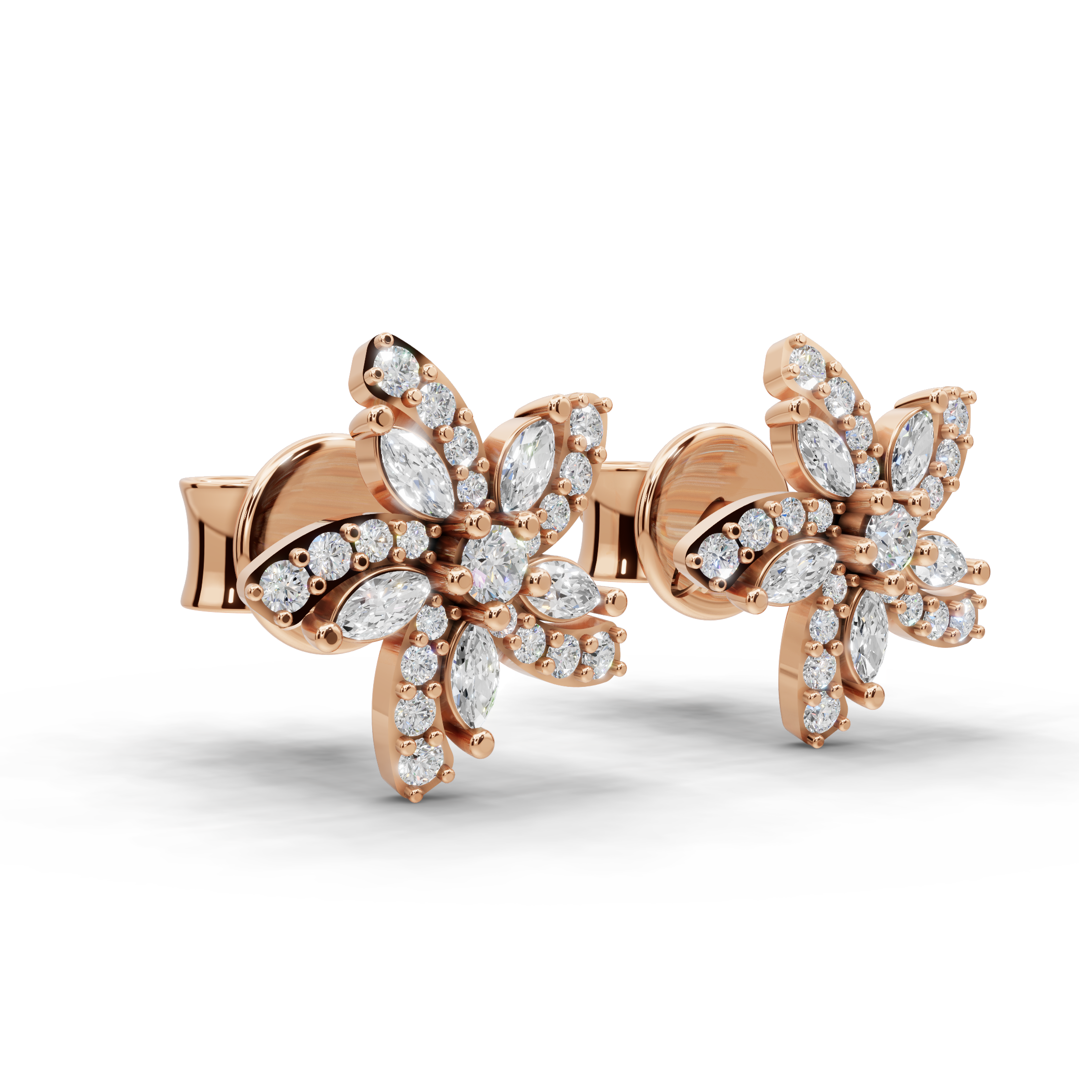 Flora Star Studs