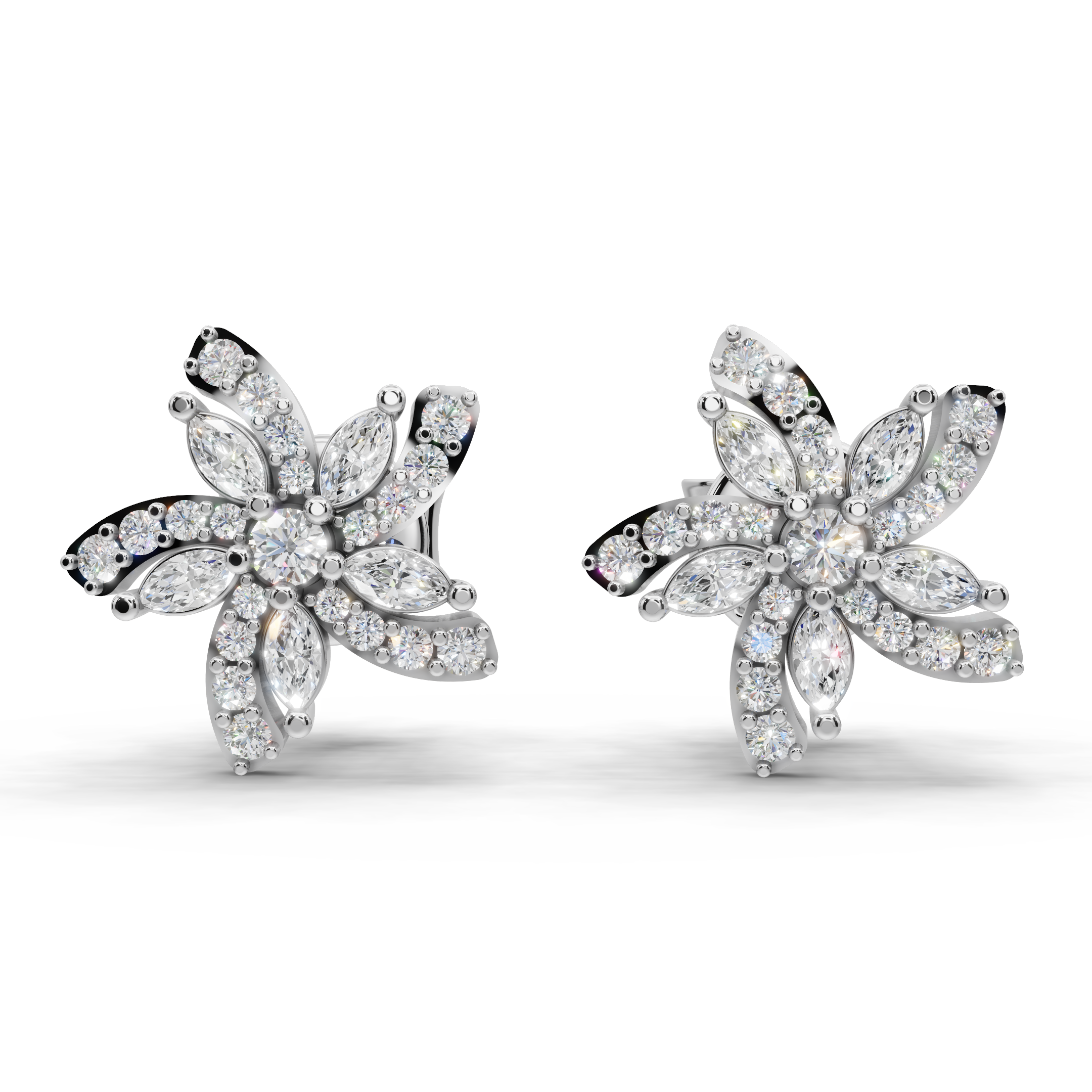 Flora Star Studs