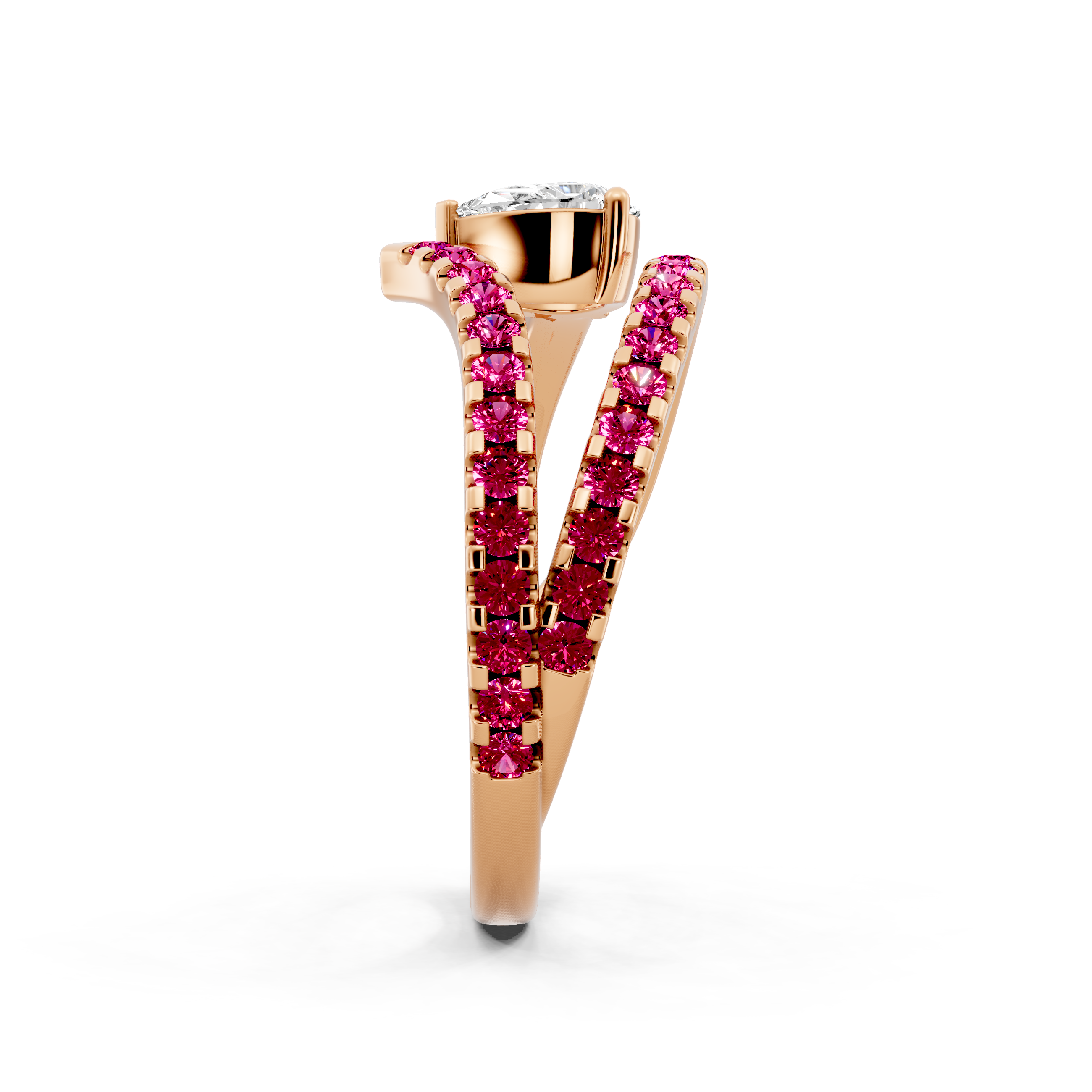 Crimson Embrace Ring