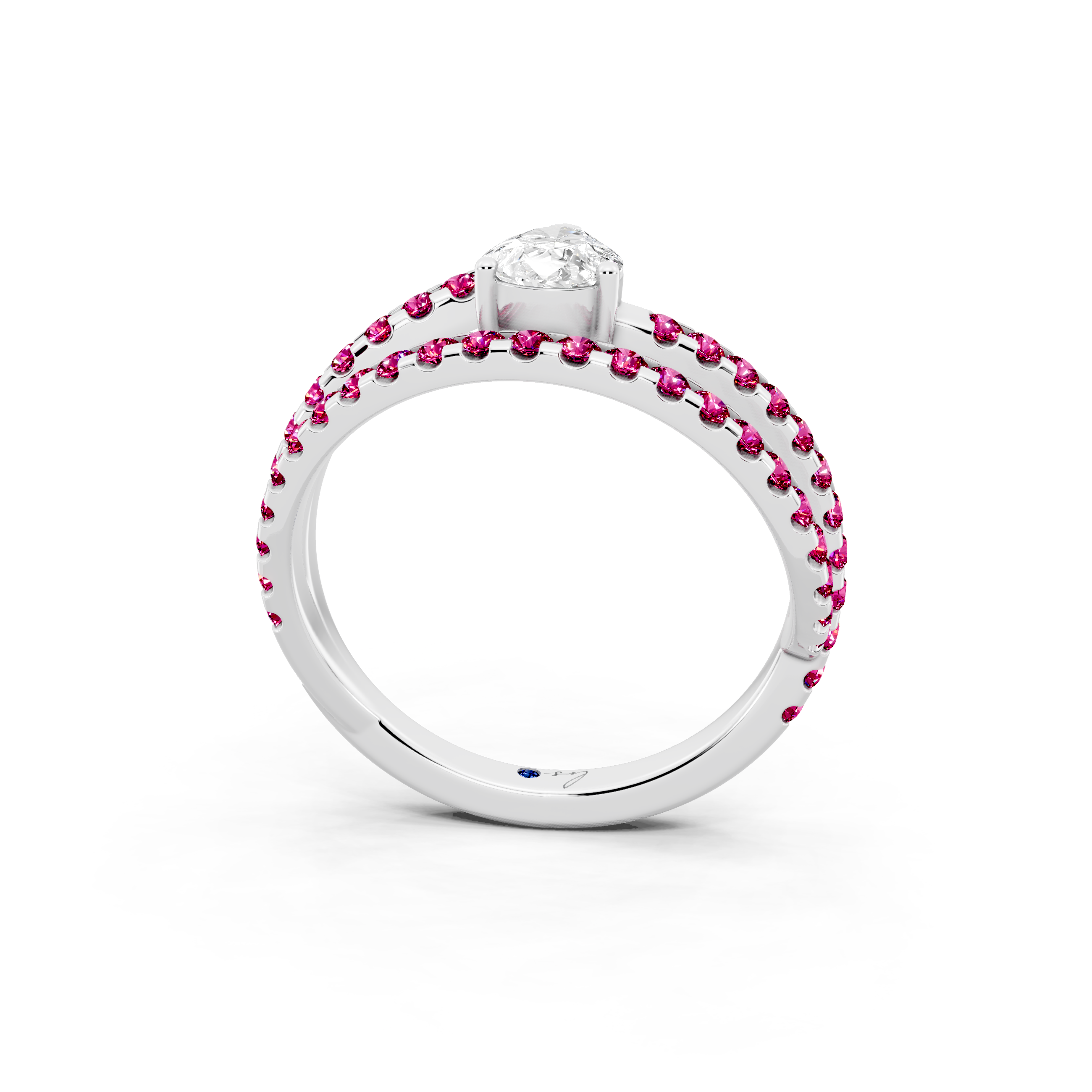 Crimson Embrace Ring