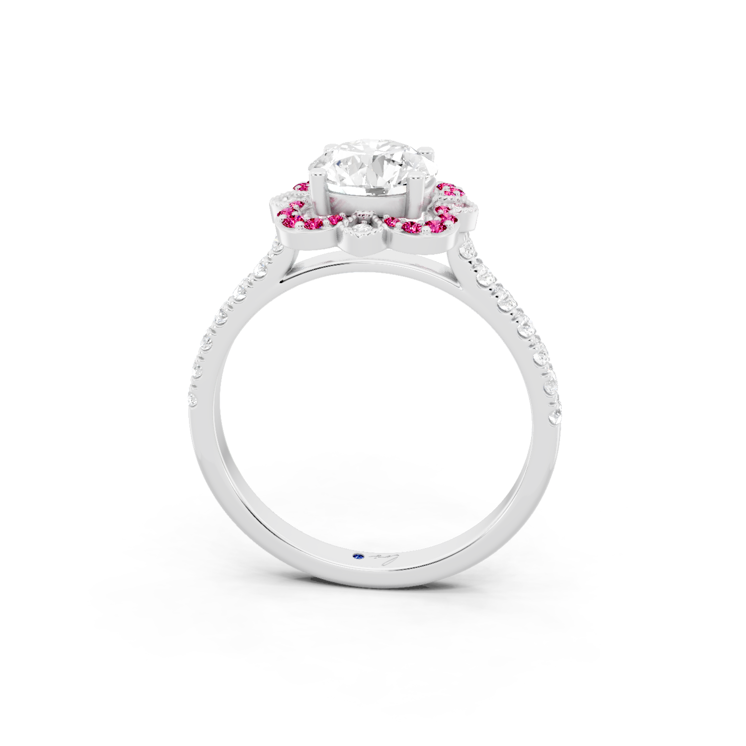 Ruby Bloom Ring