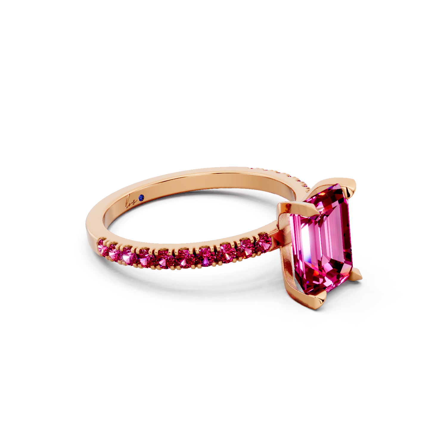 Vermilion Glow Ring