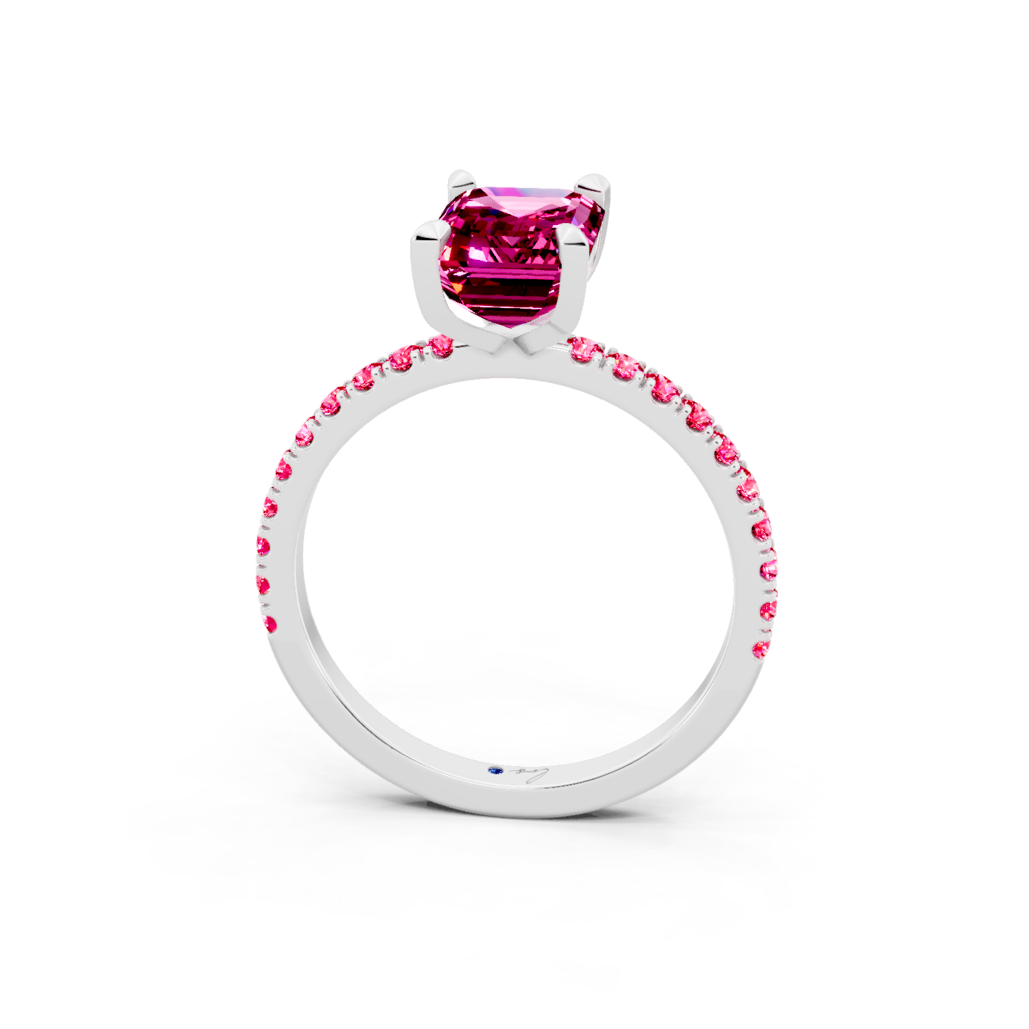 Vermilion Glow Ring