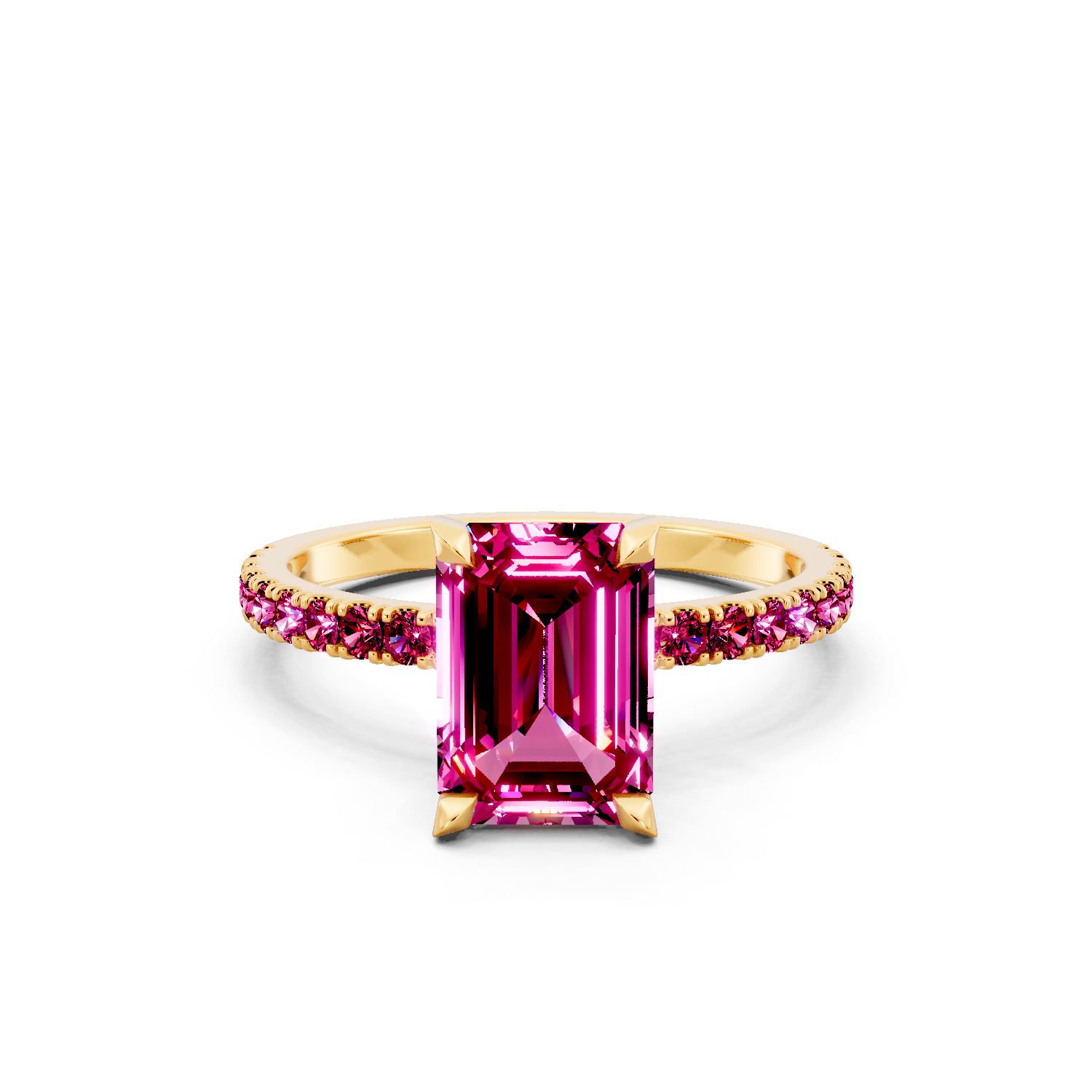 Vermilion Glow Ring