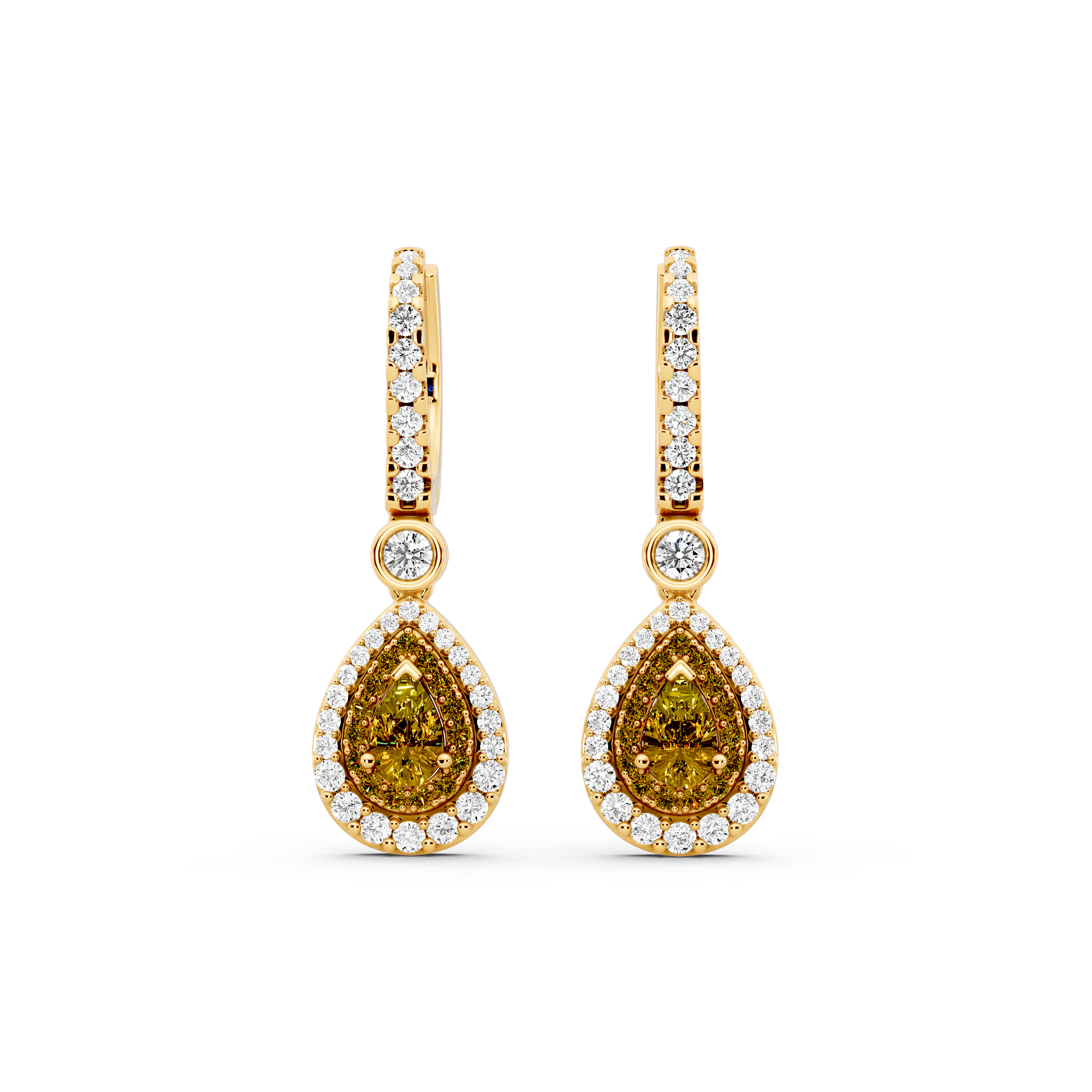 Golden Dewdrop Earrings