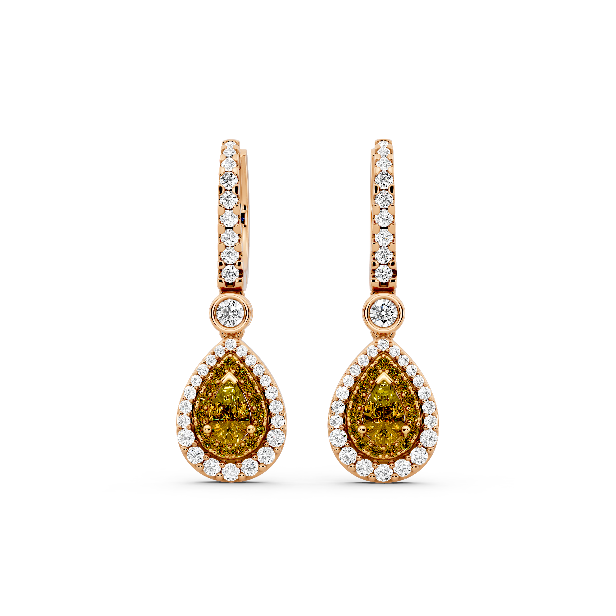 Golden Dewdrop Earrings