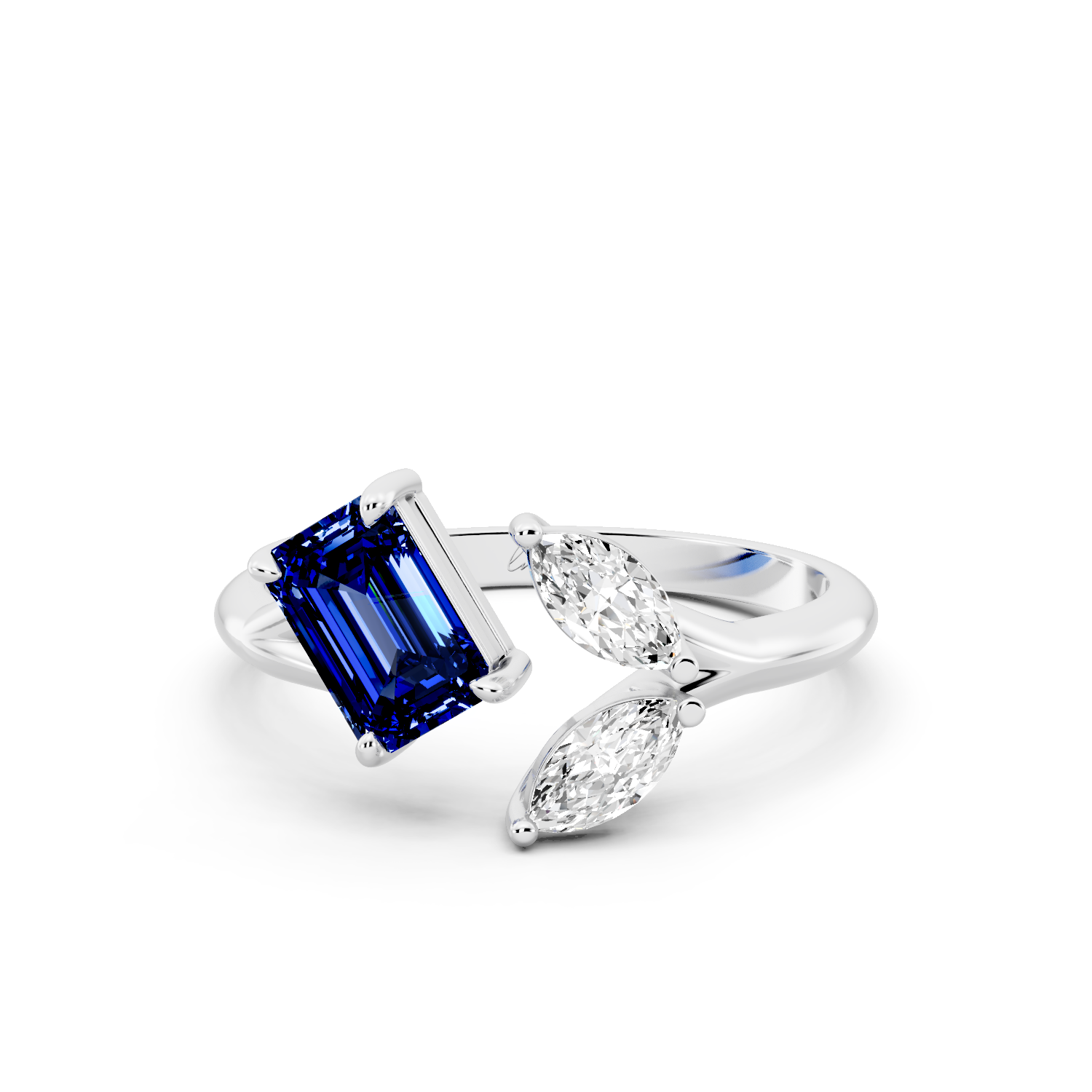 Azure Harmony Ring