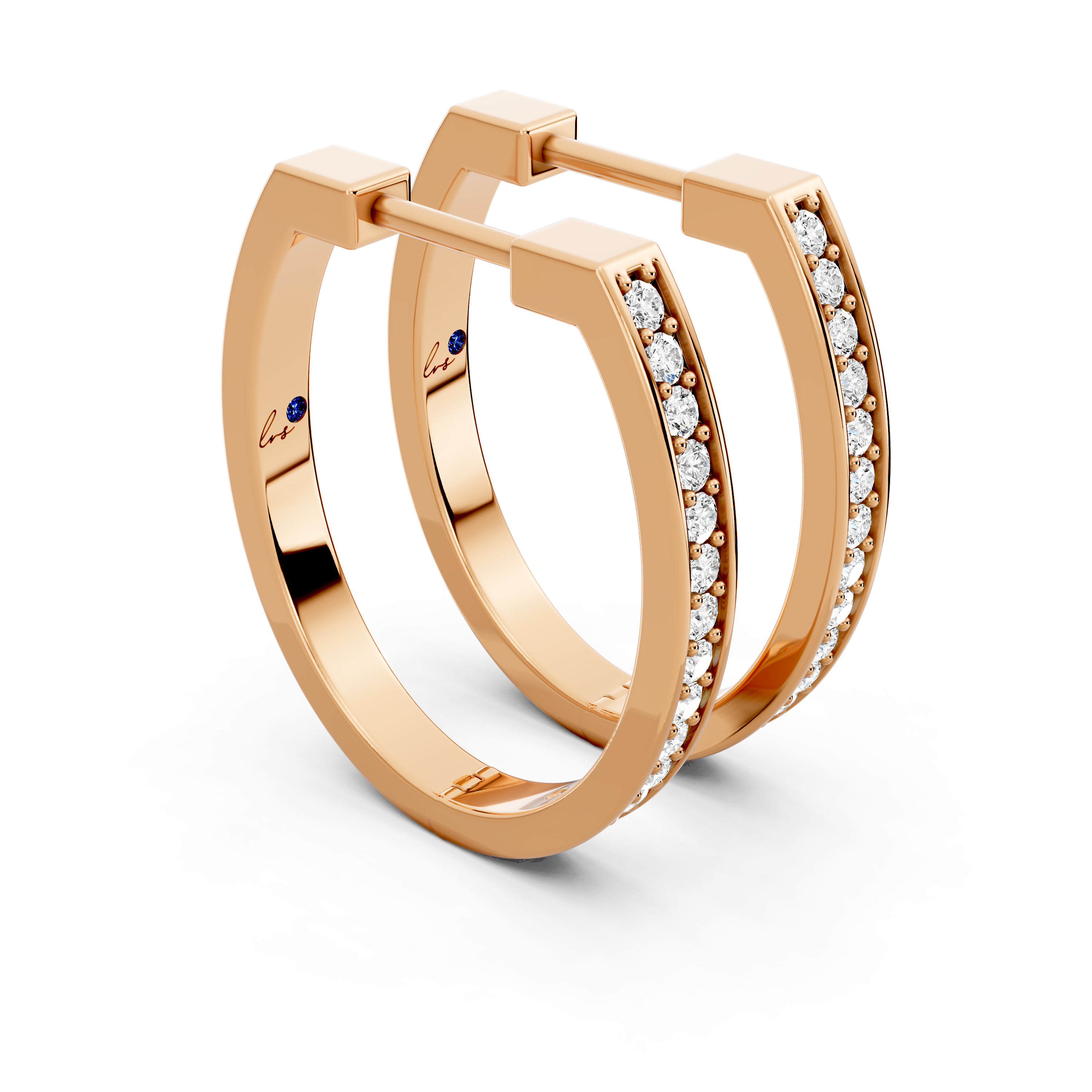 Linear Grace Hoops