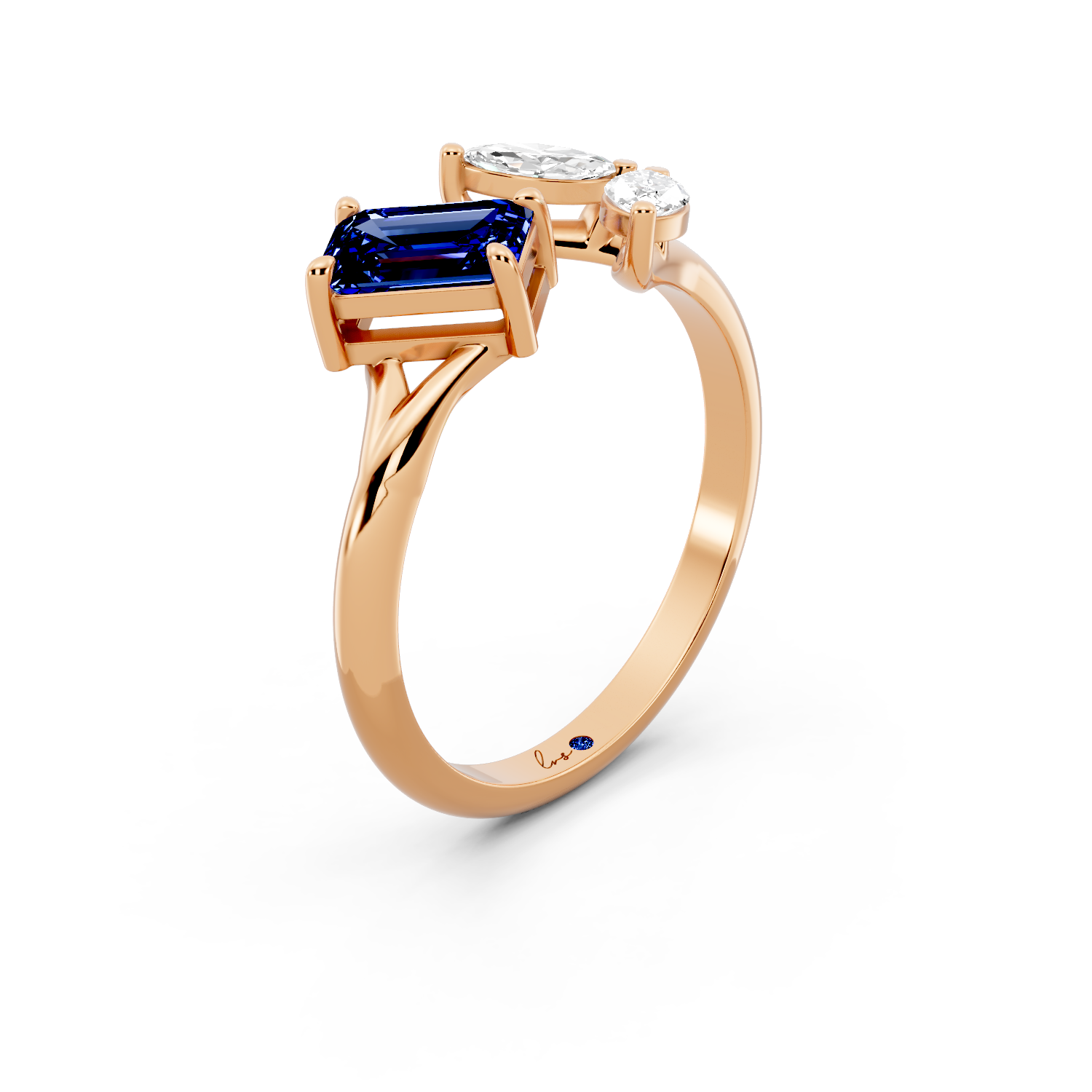 Azure Harmony Ring