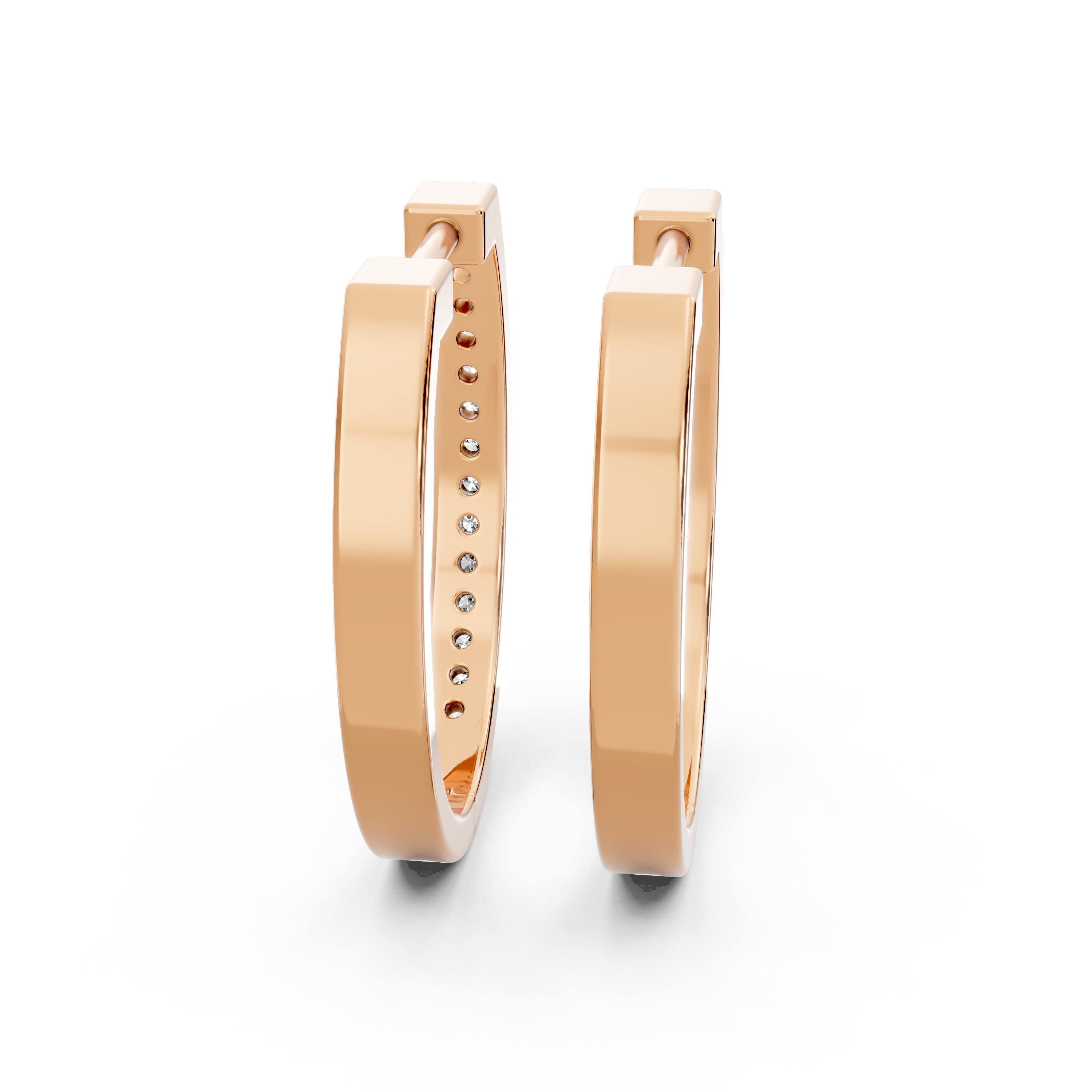 Linear Grace Hoops
