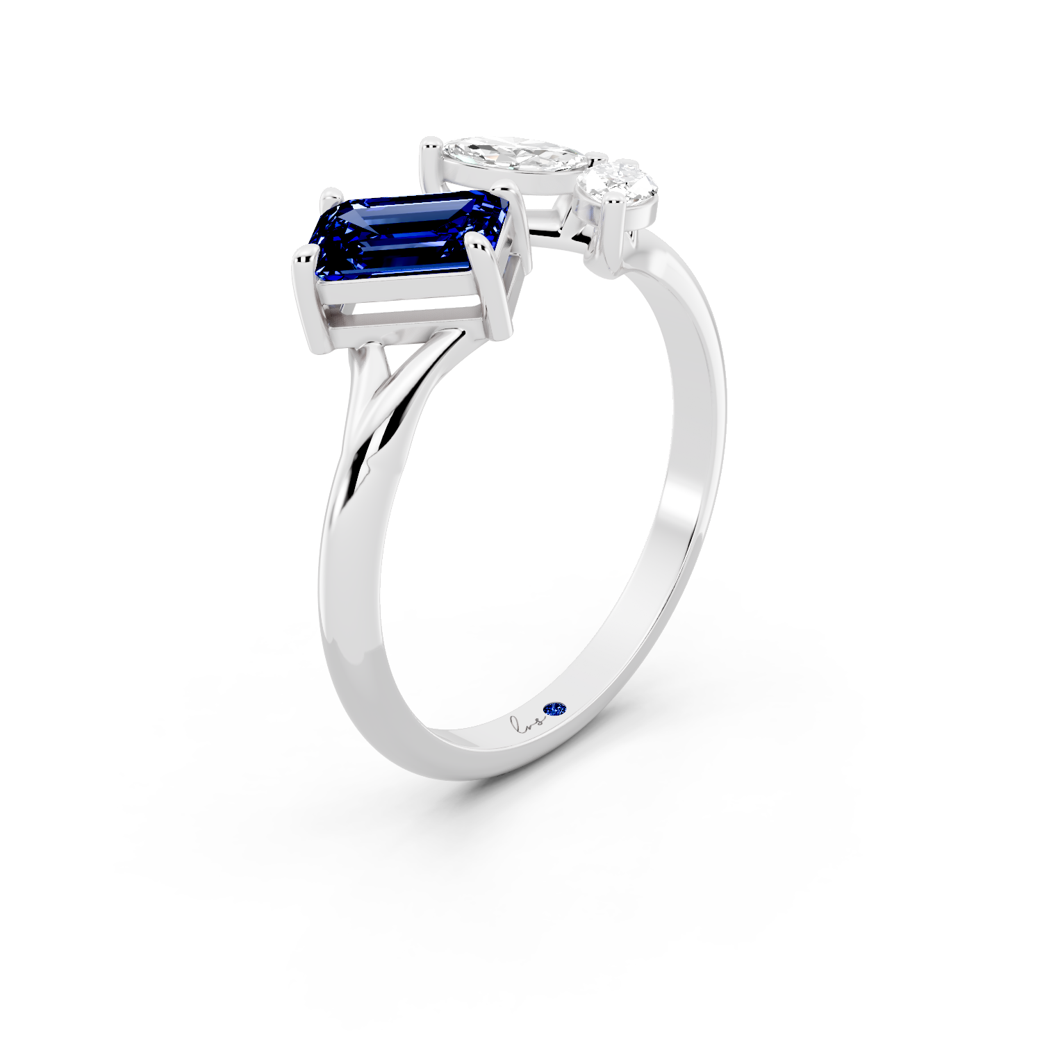Azure Harmony Ring