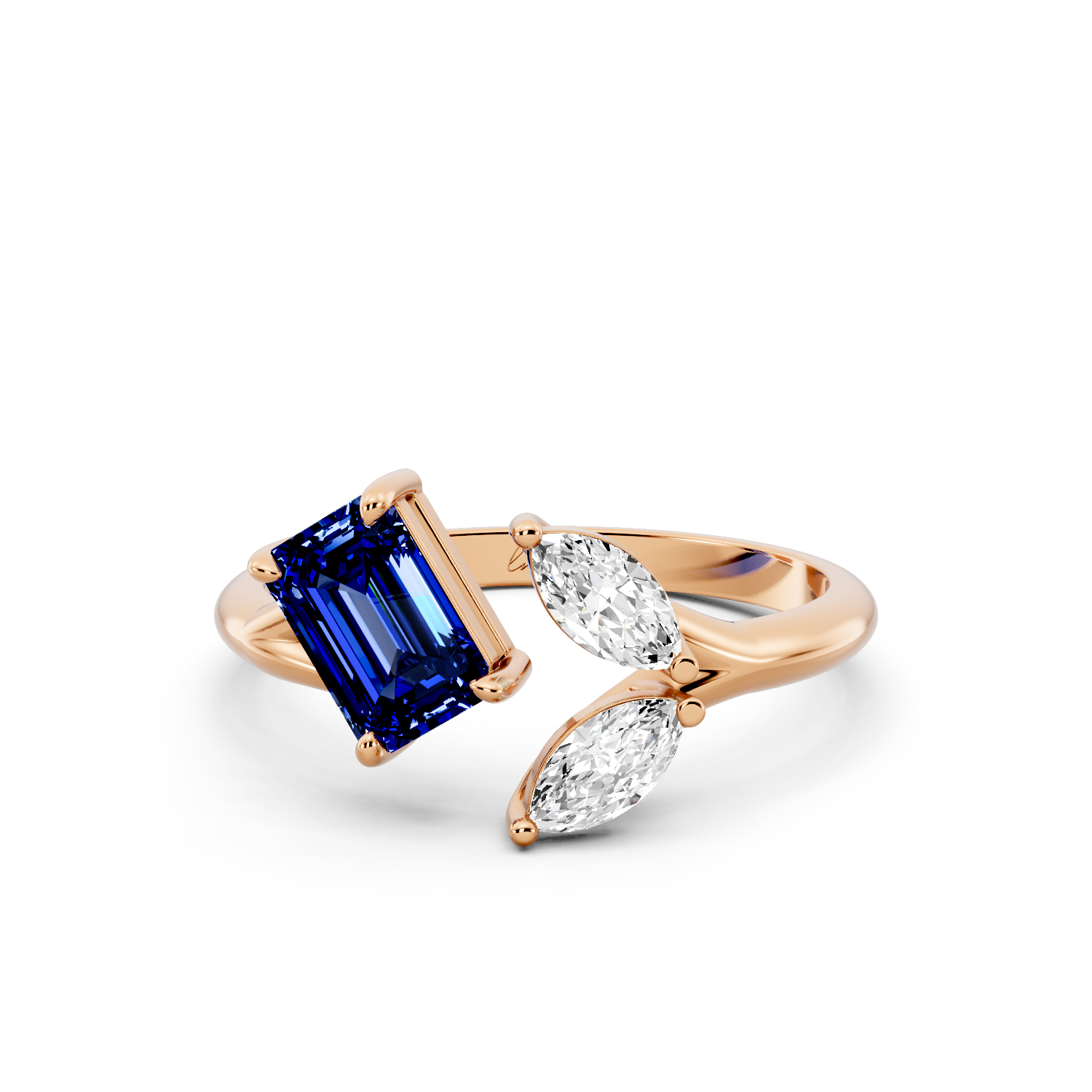 Azure Harmony Ring