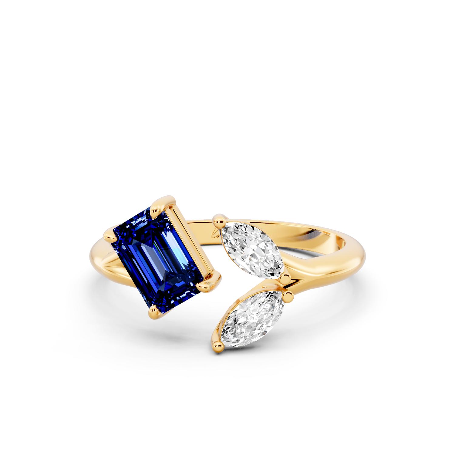 Azure Harmony Ring